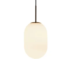 Watt & Veke Noor Taklampa Opal/Black Medium