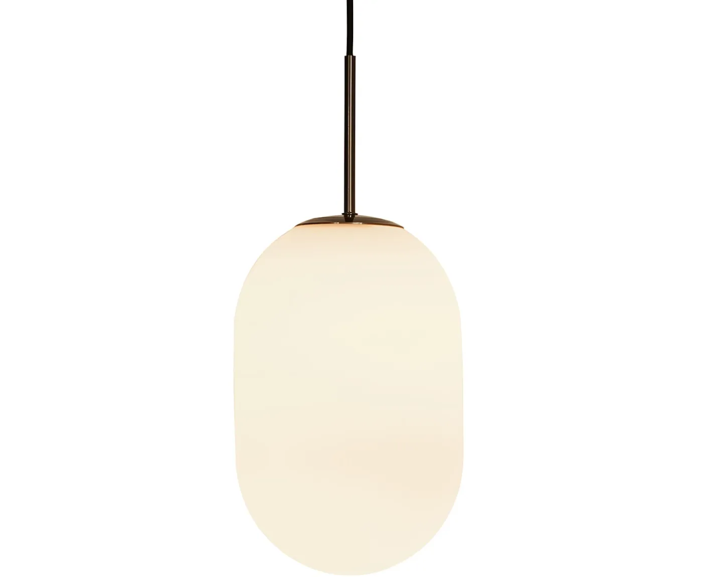 Watt & Veke Noor Taklampa Opal/Black Medium