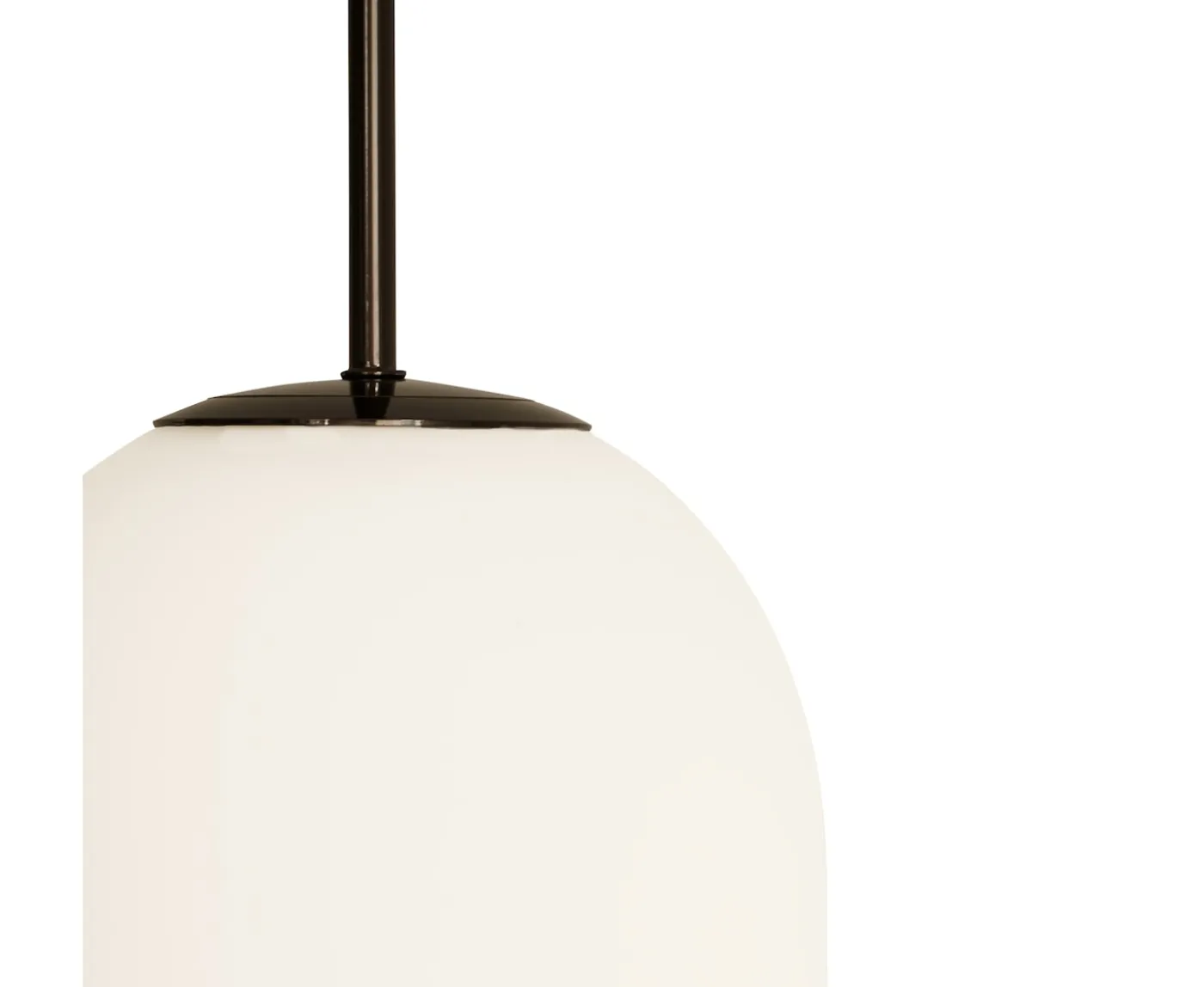 Watt & Veke Noor Taklampa Opal/Black Medium