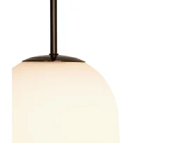 Watt & Veke Noor Taklampa Opal/Black Small