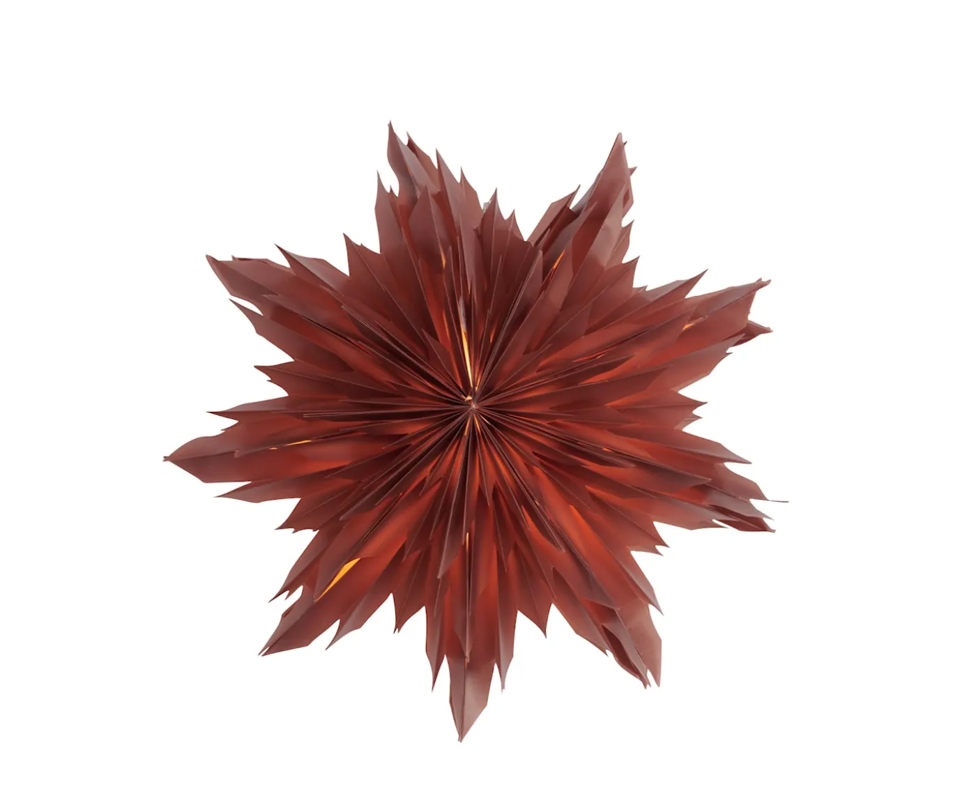 Watt & Veke Oslo Julstjärna Red Ochre 44cm