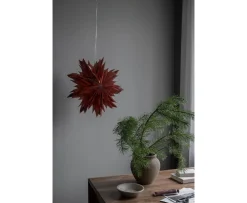 Watt & Veke Oslo Julstjärna Red Ochre 44cm