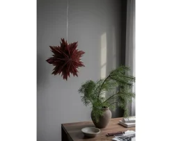 Watt & Veke Oslo Julstjärna Red Ochre 44cm