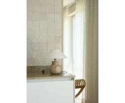 Watt & Veke Pella Lampfot Travertine 23cm