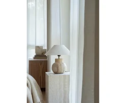 Watt & Veke Pella Lampfot Travertine 23cm