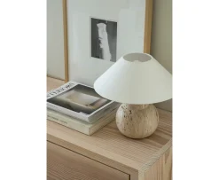 Watt & Veke Pella Lampfot Travertine 23cm