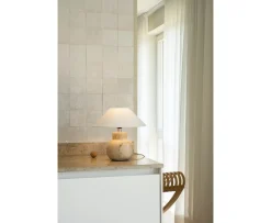 Watt & Veke Pella Lampfot Travertine 23cm