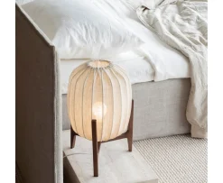 Watt & Veke Prisma Bordslampa Dark Ash/Natural 41cm