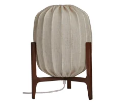 Watt & Veke Prisma Bordslampa Dark Ash/Natural 41cm