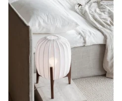 Watt & Veke Prisma Bordslampa Dark Ash/White 41cm