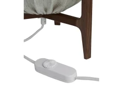 Watt & Veke Prisma Bordslampa Dark Ash/White 41cm