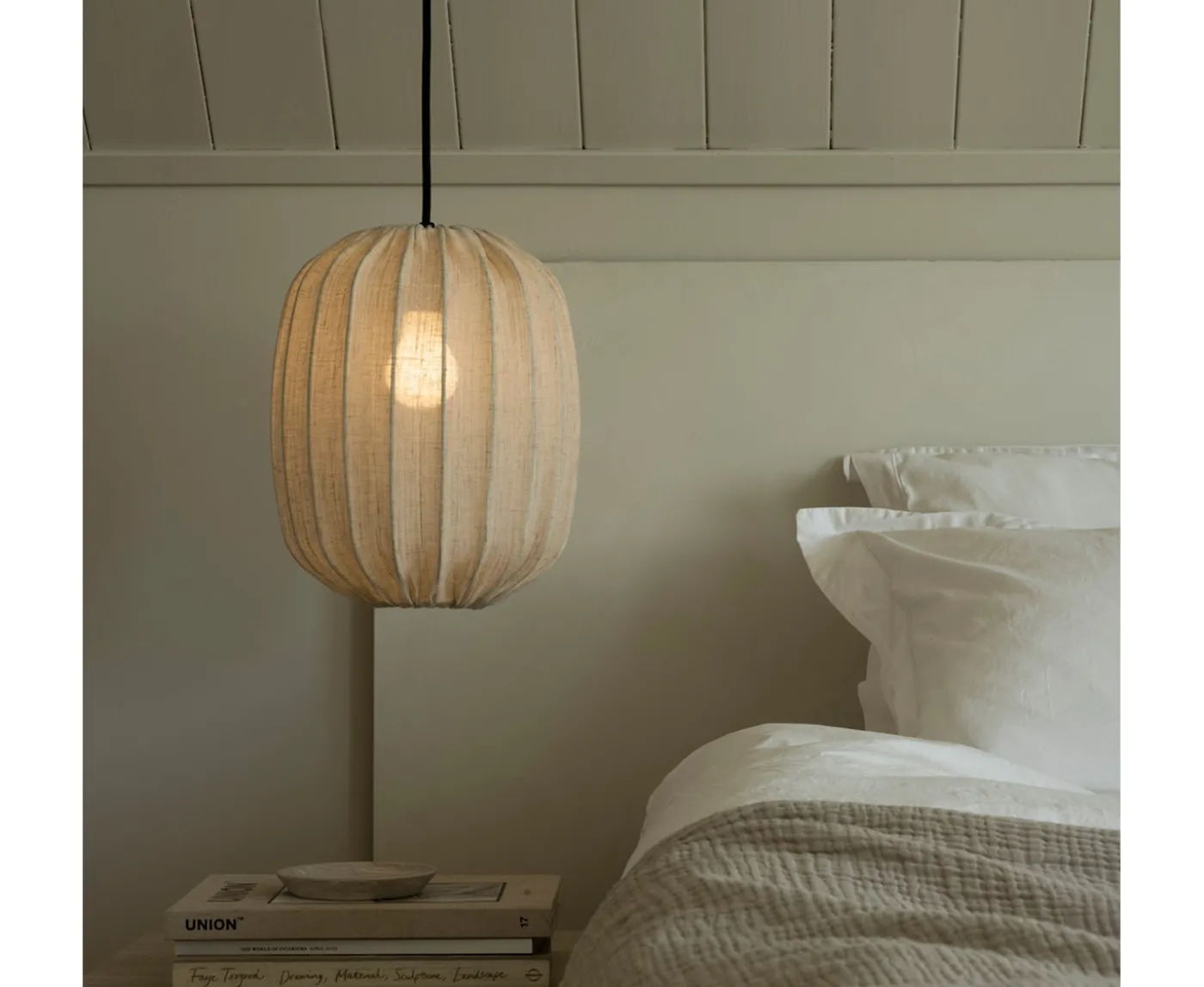 Watt & Veke Prisma Lampskärm Linen Natural Ø25