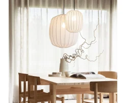Watt & Veke Prisma Lampskärm Linen White Ø25