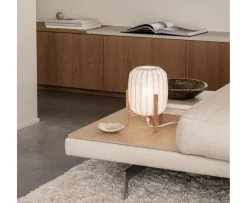 Watt & Veke Prisma Mini Bordslampa Oak/White