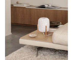 Watt & Veke Prisma Mini Bordslampa Oak/White