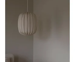 Watt & Veke Prisma Taklampa Linen Natural Ø35