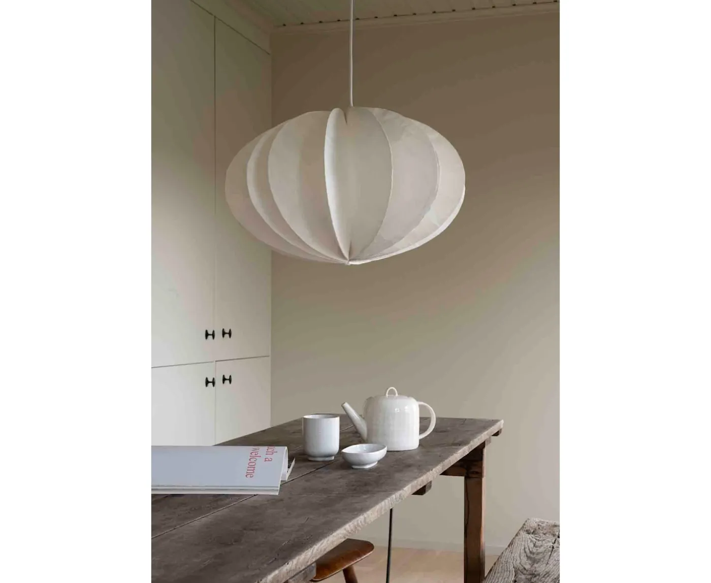 Watt & Veke Pumpkin Taklampa White