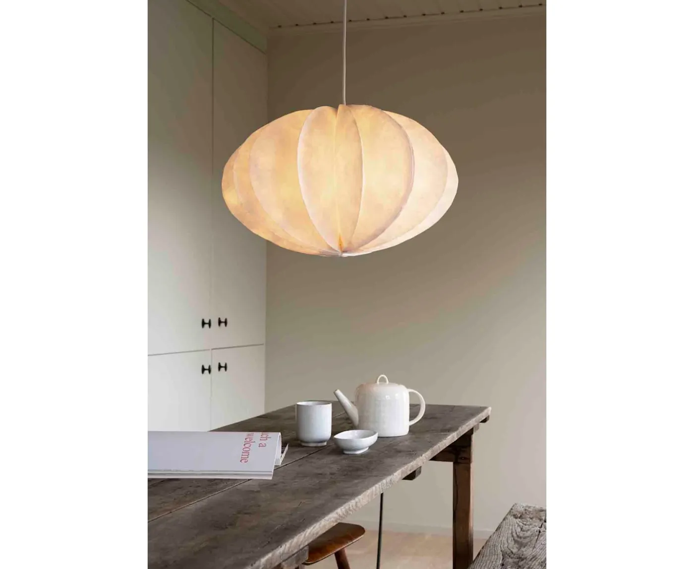 Watt & Veke Pumpkin Taklampa White