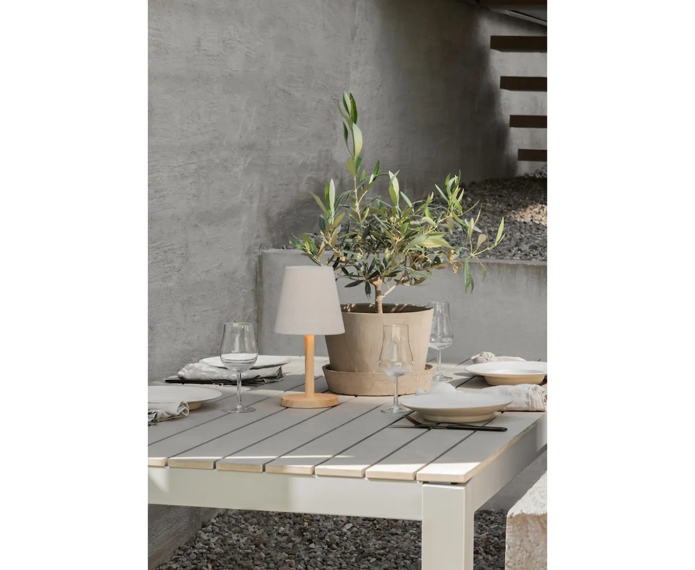 Watt & Veke Tess Portable Bordslampa Natural 29cm