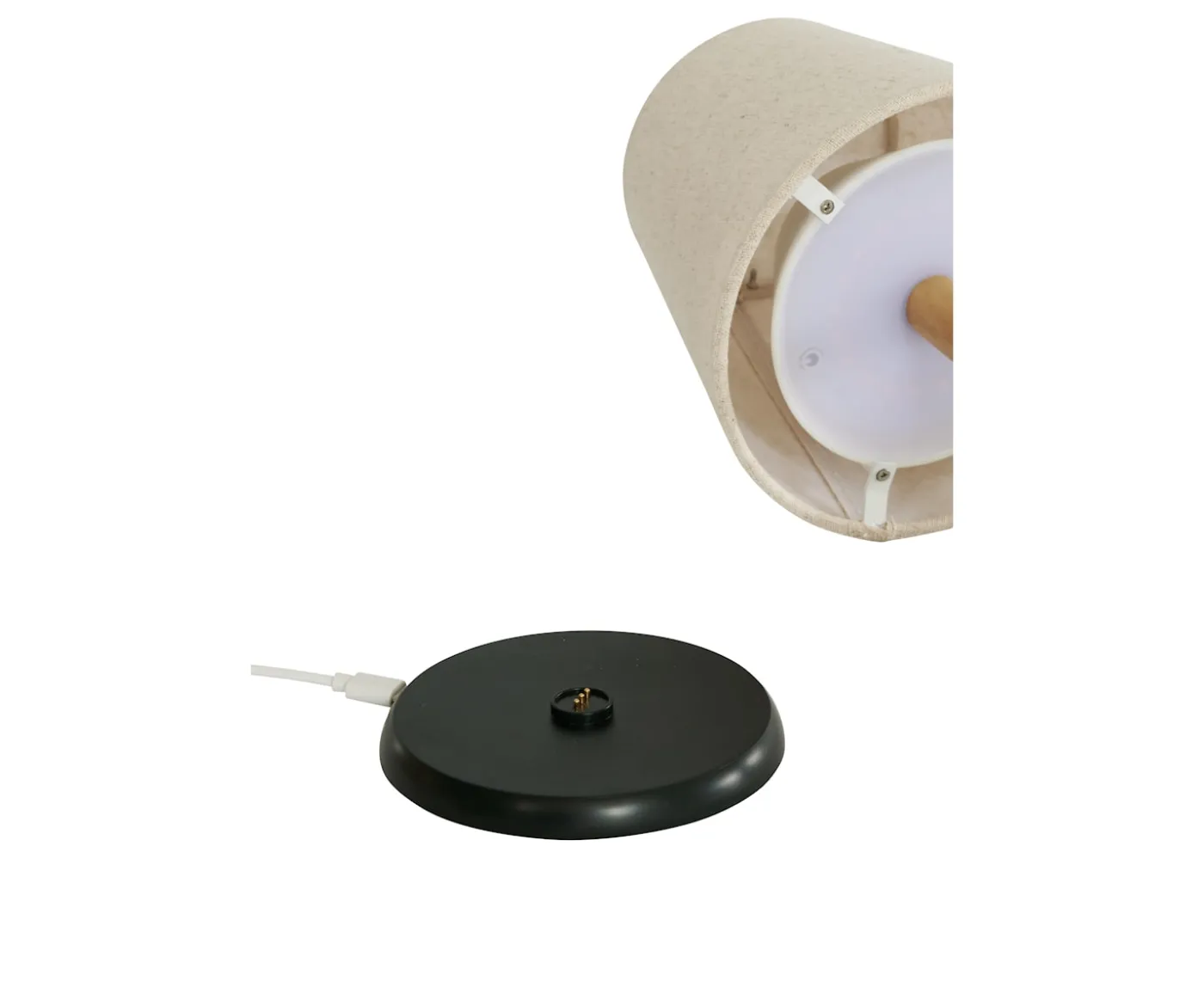 Watt & Veke Tess Portable Bordslampa Natural 29cm