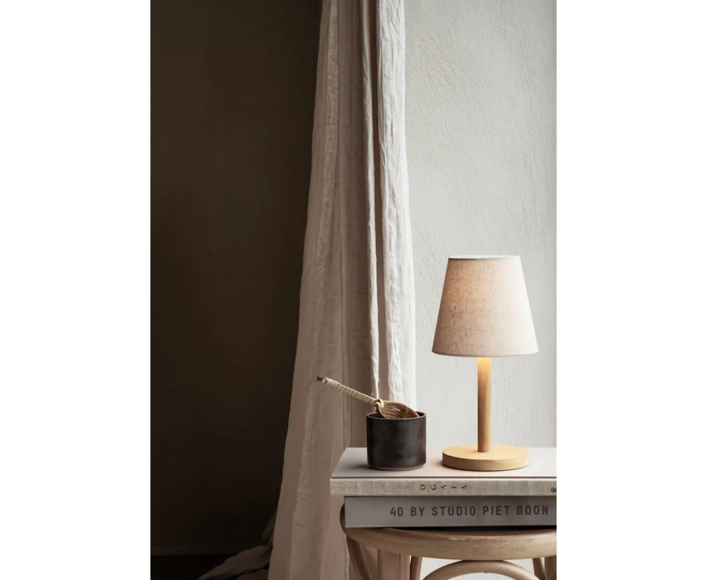 Watt & Veke Tess Portable Bordslampa Natural 29cm