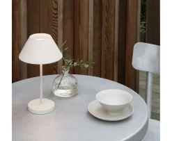 Watt & Veke Teya Portabel Bordslampa Offwhite 26cm