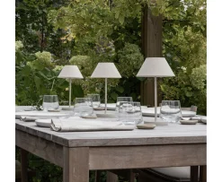 Watt & Veke Teya Portabel Bordslampa Offwhite 26cm