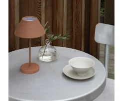 Watt & Veke Teya Portabel Bordslampa Terracotta 26cm
