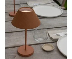 Watt & Veke Teya Portabel Bordslampa Terracotta 26cm