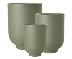 Wikholm Form Malin Kruka Grön Hög 3-pack