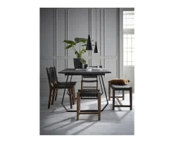 Wikholm Form Porto Bänk Cognac 118cm