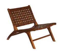 Wikholm Form Porto Loungestol Cognac Large