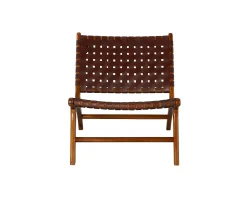 Wikholm Form Porto Loungestol Cognac Large