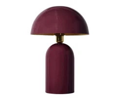 Wikholm Form Rome Bordslampa Vinröd 45cm