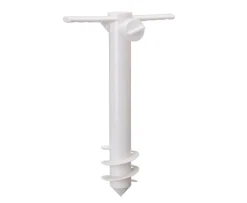 Wikholm Form Valletta Parasoll Vit/Beige Ø210