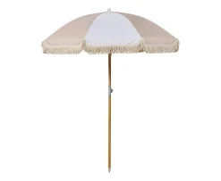 Wikholm Form Valletta Parasoll Vit/Beige Ø210