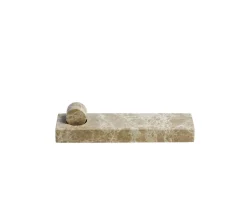 Woud Monolith Rökelsehållare Light brown marble