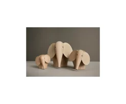 Woud Nunu Elefant Dekoration 8cm