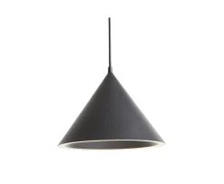 Woud Annular Taklampa Black Ø32