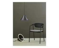 Woud Annular Taklampa Black Ø32