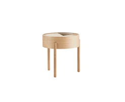 Woud Arc Sidobord Oak Ø42
