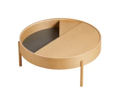 Woud Arc Soffbord Oak Ø89