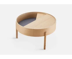 Woud Arc Soffbord Oak Ø66