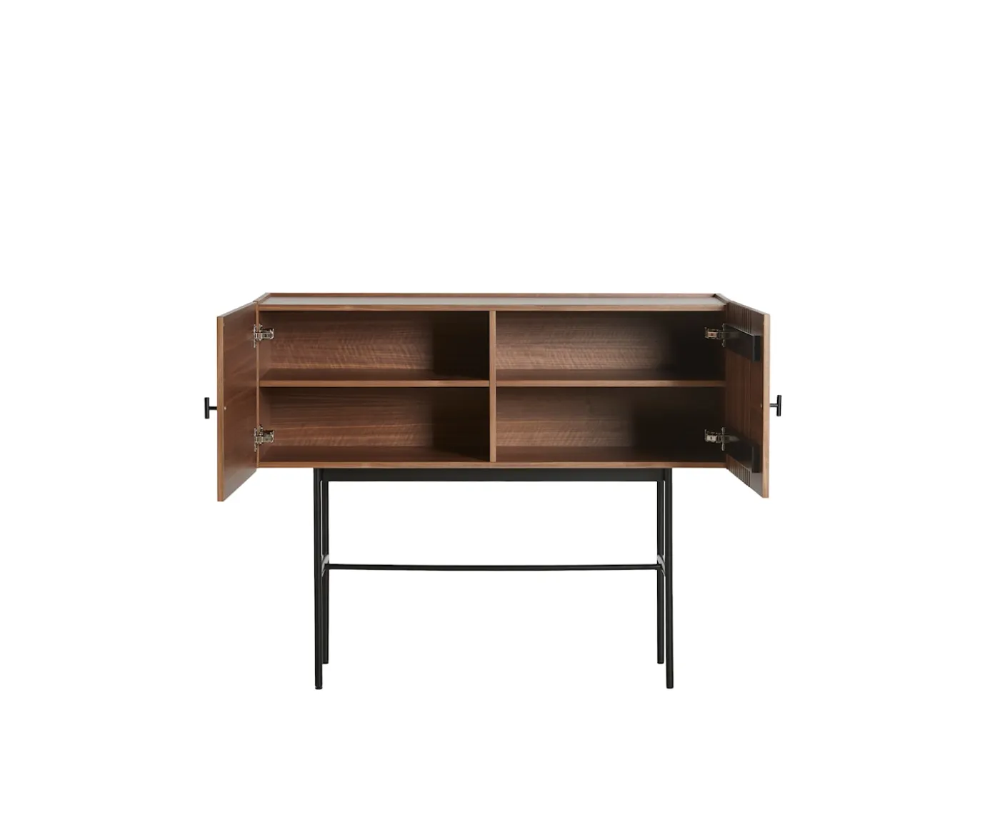 Woud Array Sideboard Walnut/Black 120cm