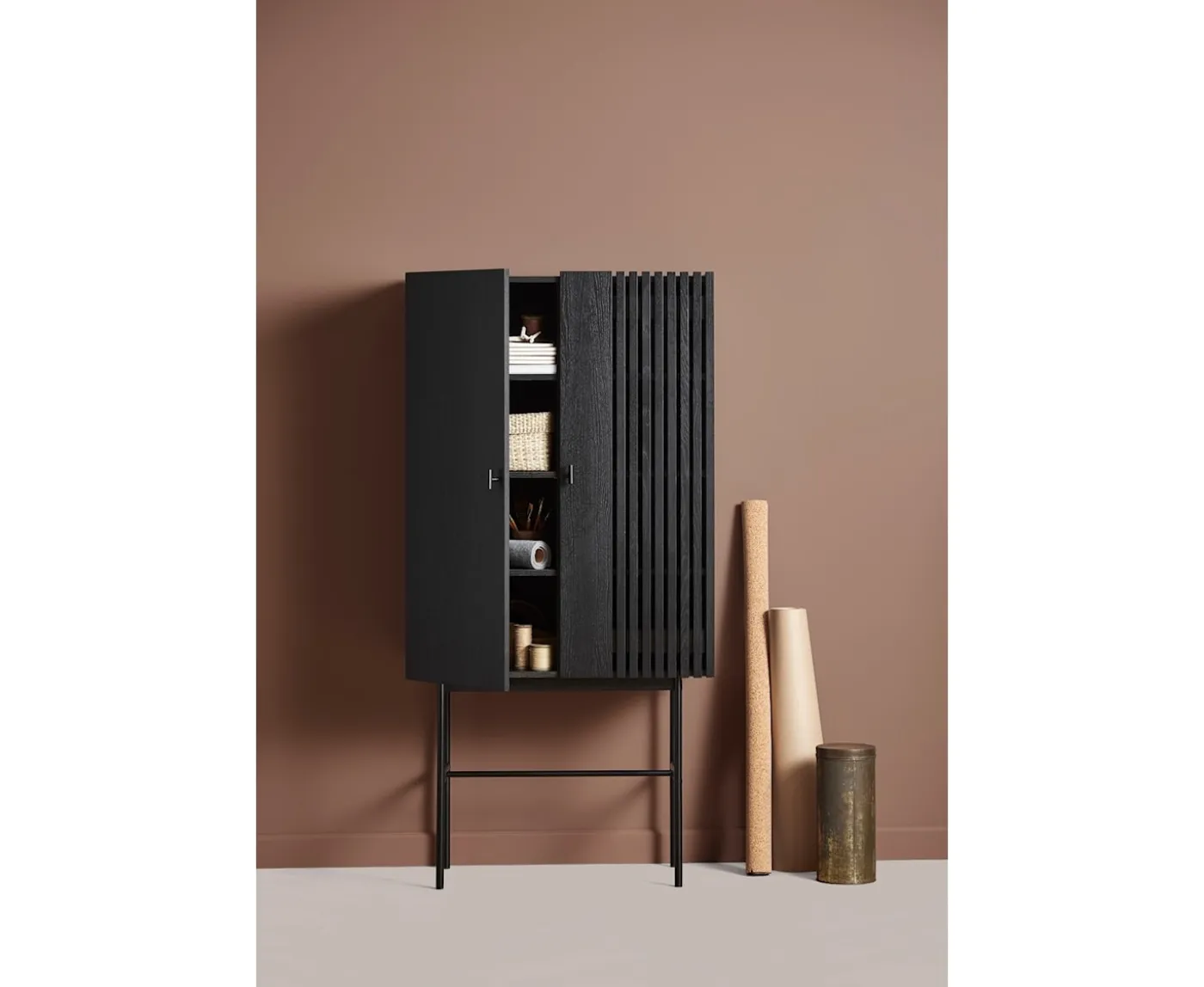 Woud Array Skåp Svart 80cm