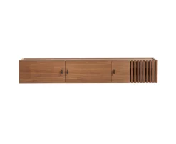 Woud Array Väggmonterat Sideboard Walnut/Black 150cm