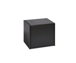 Woud Bricks Cube Left Skåp Black 36x36