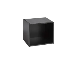 Woud Bricks Cube Vägghylla Black 36x36