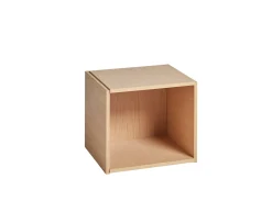 Woud Bricks Cube Vägghylla White Oak 36x36