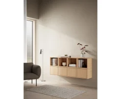 Woud Bricks Cube Vägghylla White Oak 36x36